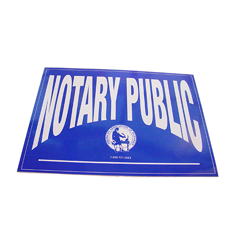Arizona Notary Public Decals