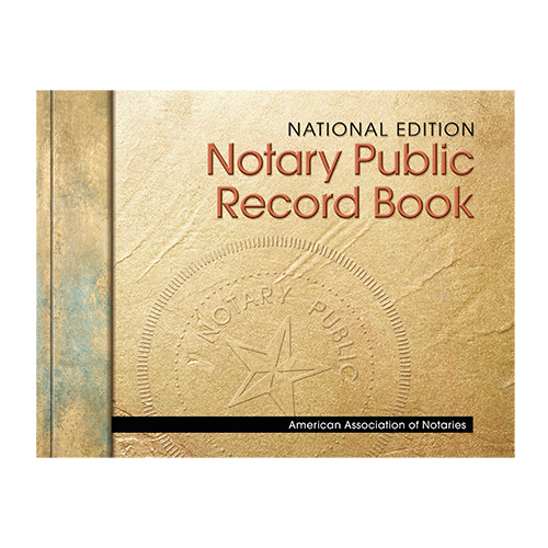 Arizona Notary Public Journal (Record Book) - Stone Cover