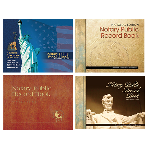 Perfectly Bound Arizona Notary Record Book (Journal) - 576 entries with thumbprint space Perfectly Bound Notary Record Book (with thumbprint space)