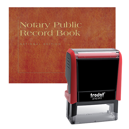 Arizona Notary Supplies Basic Package Notary Supplies Value Package (All States) - Includes P4 Notary Stamp