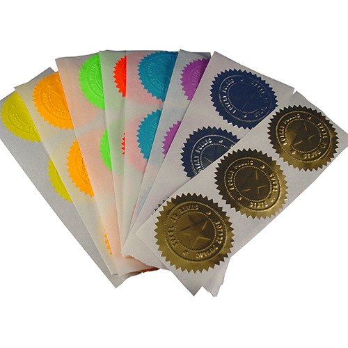 Self-adhesive Arizona Foil Notary Seals