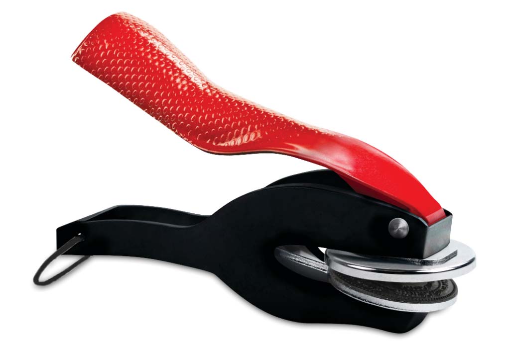 New! Arizona Contour Comfort Notary Seal Embosser