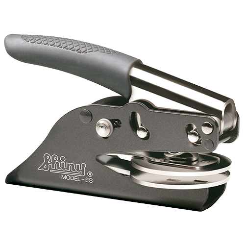 Notarizing with this Arizona notary seal embosser E-Z style has just been made easier. The E-Z style notary embosser has a dual cam mechanism in the lever, which provides added leverage so that you can make a clear and crisp raised notary seal impression every time even on thick cardstock paper. Includes a leatherette pouch to store your embosser safely and attractively. This Arizona notary seal has an impression of 1-5/8 inches.